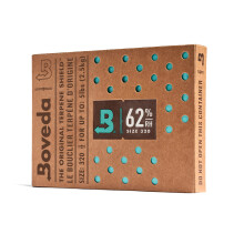 Boveda 62 TwoWay Humidity Control Pack For Storing 5 lb Size 320 Single Moisture Absorber for Storage Containers Humid