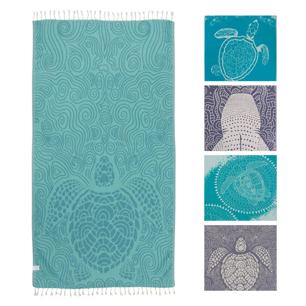 Sand Cloud Turkish Beach Towel  Sand Free  100 Organic Turkish Cotton Yarn  Quick Dry Towel for Beach  Picnic  Blanket or Ba