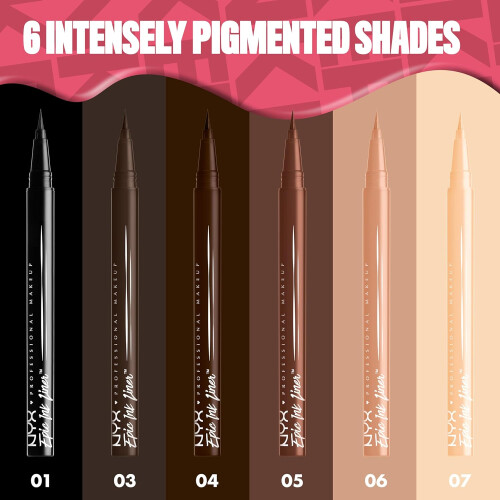 NYX Professional Makeup NYX Professional Makeup Epic Ink Liner 1Ml 1