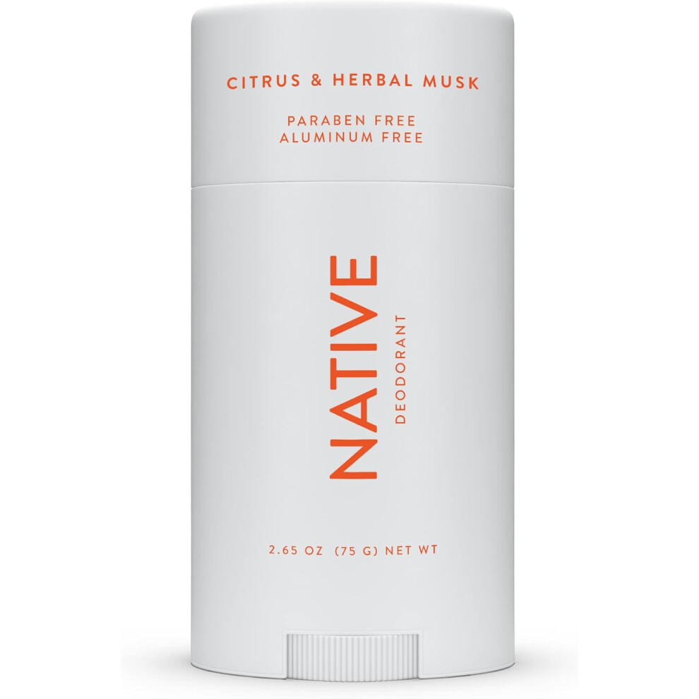 Native Deodorant Citrus & Herbal Musk- 2.65Oz