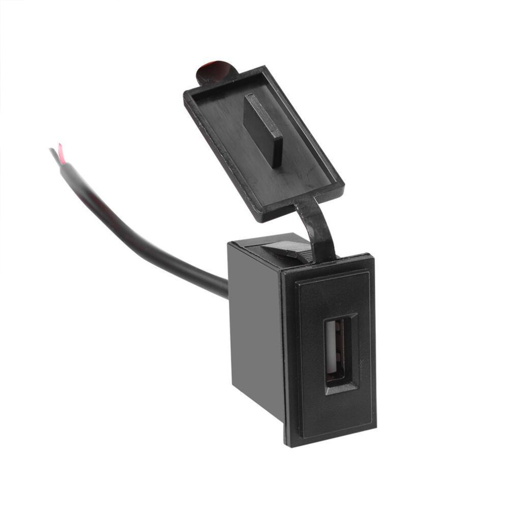 Mini Usb Charger Socket 2.4a 12v For Motorcycle Auto Truck Atv Boat Car Rv Bus Waterproof Power Adapter Outlet For All Phones
