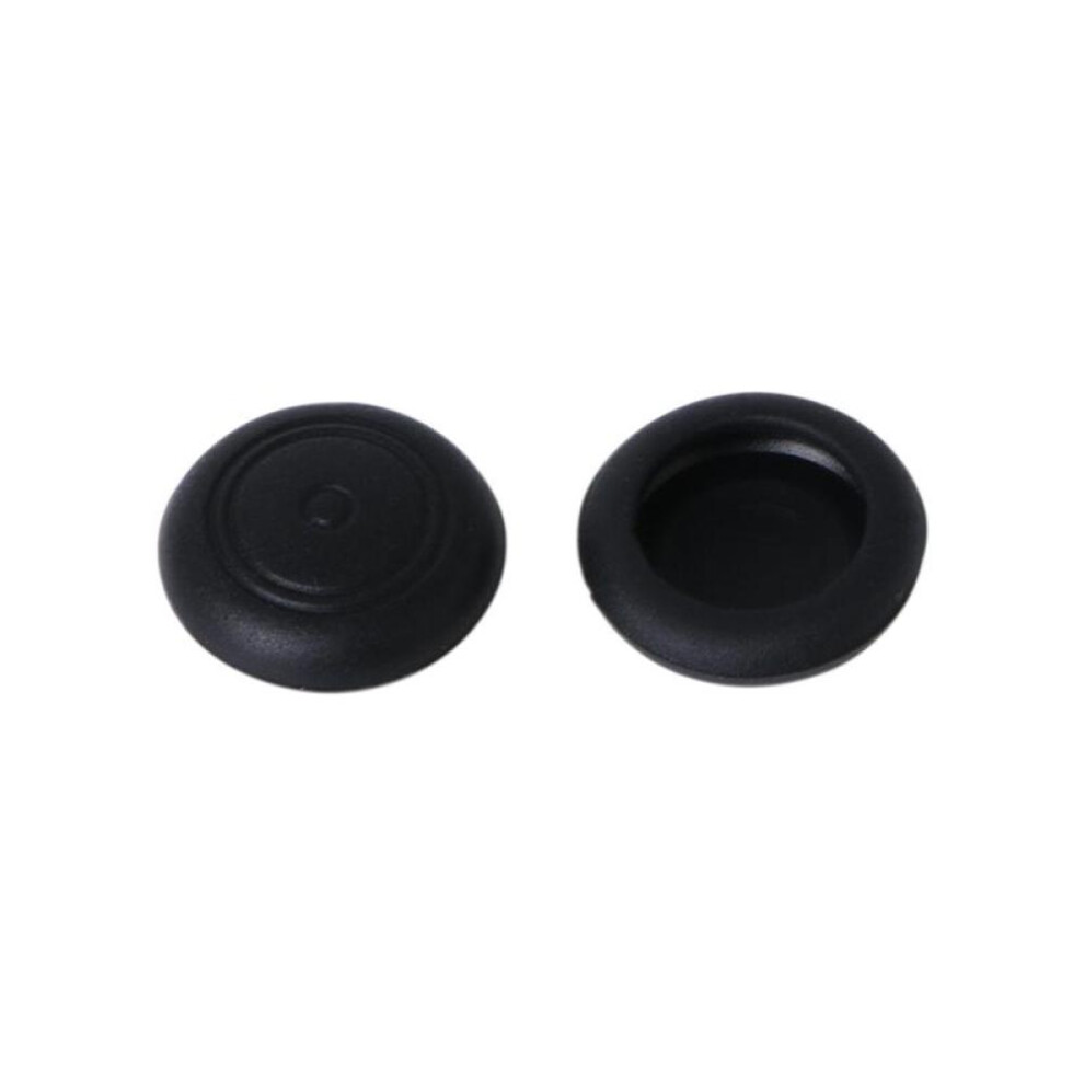 (black) New 2pcs Joystick Cap Silicone Analog Thumbstick Button Cover For Nintendo Switch