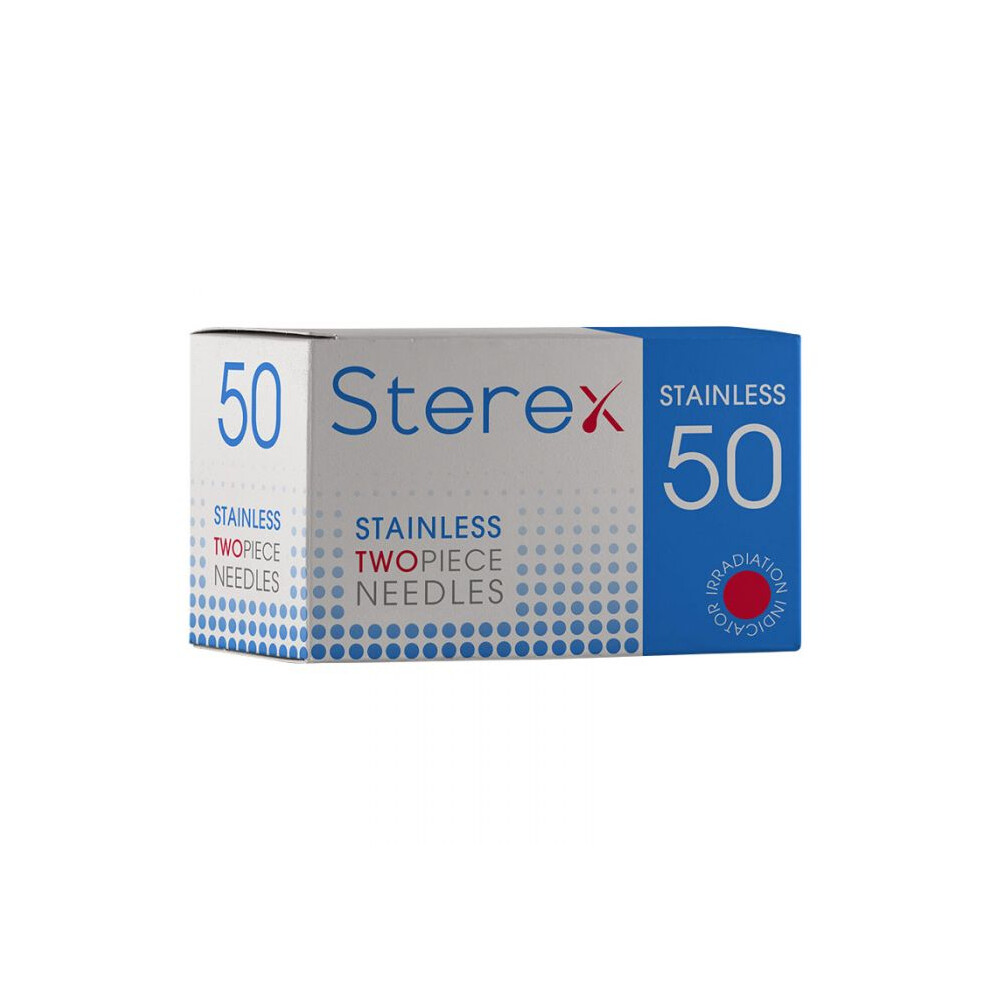 Sterex Stainless Needles Two Piece F3S Regular (50)