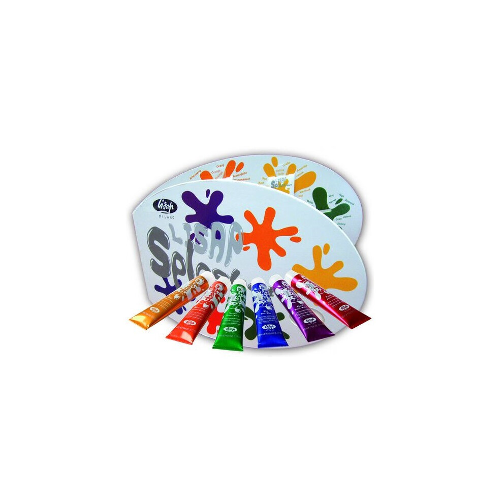 Lisap Splasher Colour Shade Chart