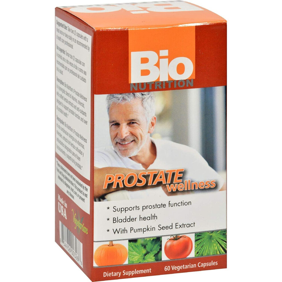 Bio Nutrition Prostate Wellness 60 Vcaps