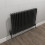 NES Home Traditional Radiator 600 x 828 mm Horizontal Double Column Matte Black 3