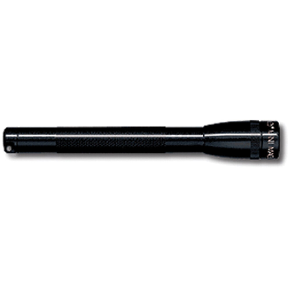 MAGLite M3A012 Mini Maglite AAA Flashlights  2 AAA  Presentation Box  Black