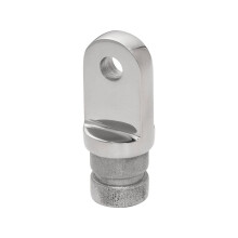 WHITECAP IND Whitecap S-1433C Top Insert - 7/8" Rohr x 1/4" Stift, CP/Zamak
