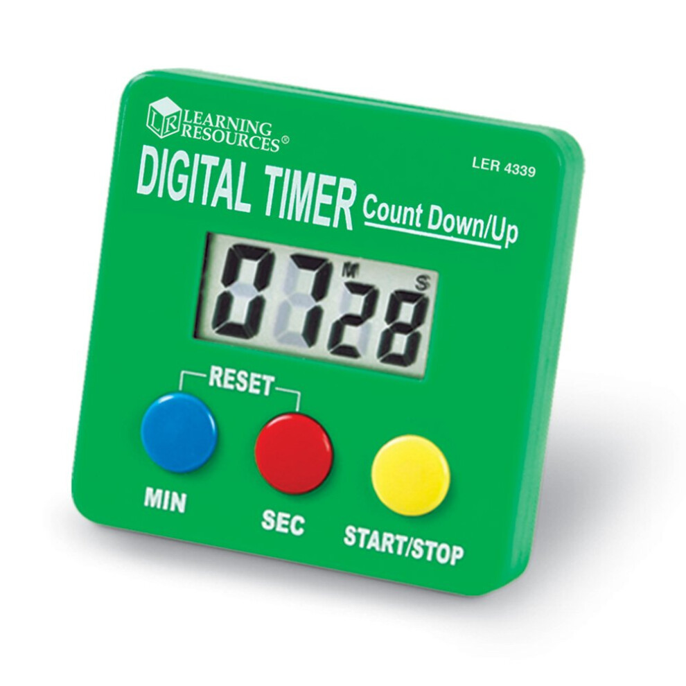 Learning Resources 4339 Digital Timer Count DownUp