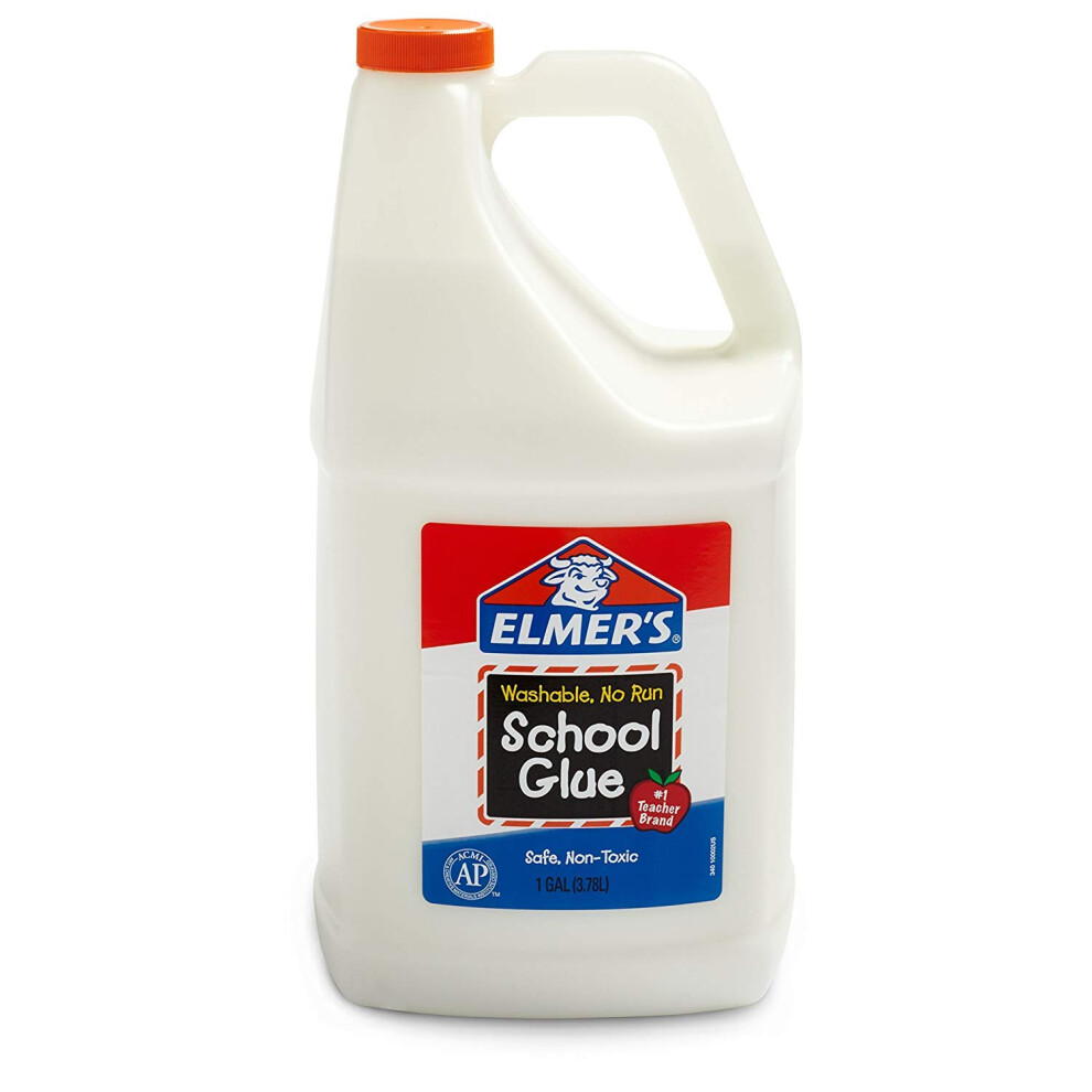 Wholesale CASE of 10  Elmers Norun Formula Washable School GlueSchool Glue  WashableNontoxic  1 Gallon  Dries Clear