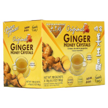 Cristalli di Miele al Limone e Zenzero Prince of Peace, 10 Bustine - Bevanda Calda o Fredda per Nausea