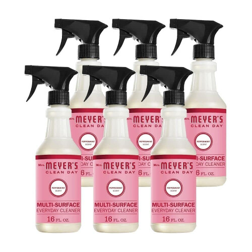 Mrs. Meyer's Multi-Surface Cleaner, Pepparmynta, 16 OZ (Pack om 6)
