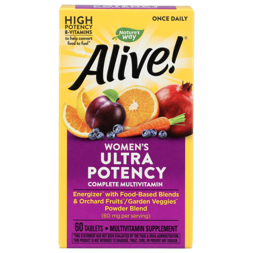 Natures Way Alive Once Daily Womens  60 CT