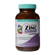 Quantum Health, TheraZinc, Holunderbeere, Himbeere, 60 Lutschtabletten