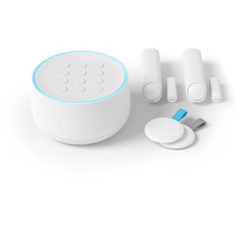 nest Nest H1500ES Secure Alarm System Starter Pack  White