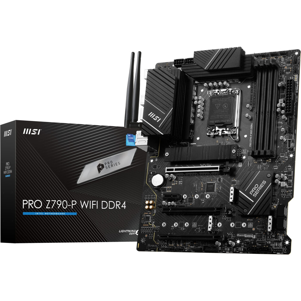 MSI PRO Z790P WIFI DDR4 motherboard Intel Z790 LGA 1700 ATX