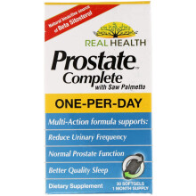Prostate Complete 30 Softgels by Real Health Pack of 3