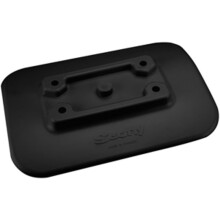 Scotty 341BK GlueOn Mount Pad fInflatable Boats Black