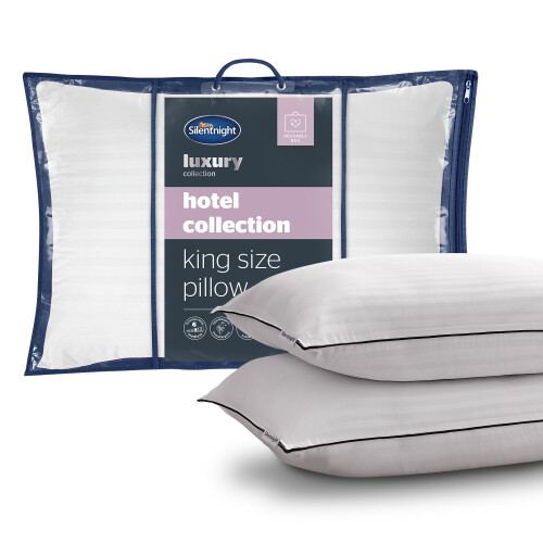Silentnight Silentnight Luxury Hotel Collection King Size Pillows, 2 Pack