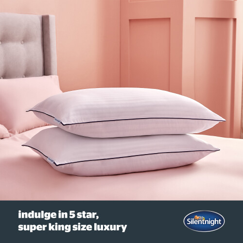 Silentnight Silentnight Luxury Hotel Collection King Size Pillows, 2 Pack 1