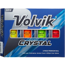Volvik New Crystal Golf Balls Assorted Dozen