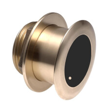 Garmin B175M 12D Bronze Tilted Thruhull Transducer with Depth Temperature 12 tilt 8pin