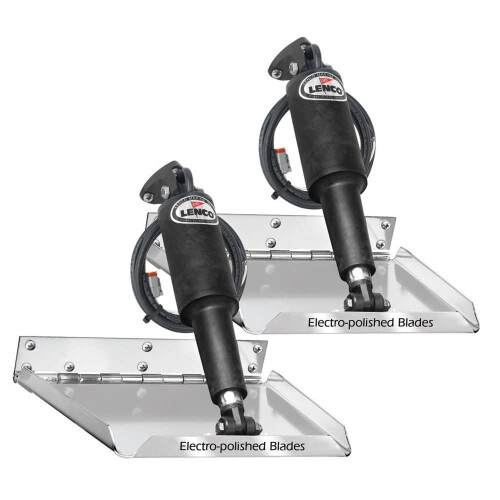 Lenco 15037101 Trim Tab Kit  12 x 12  12V