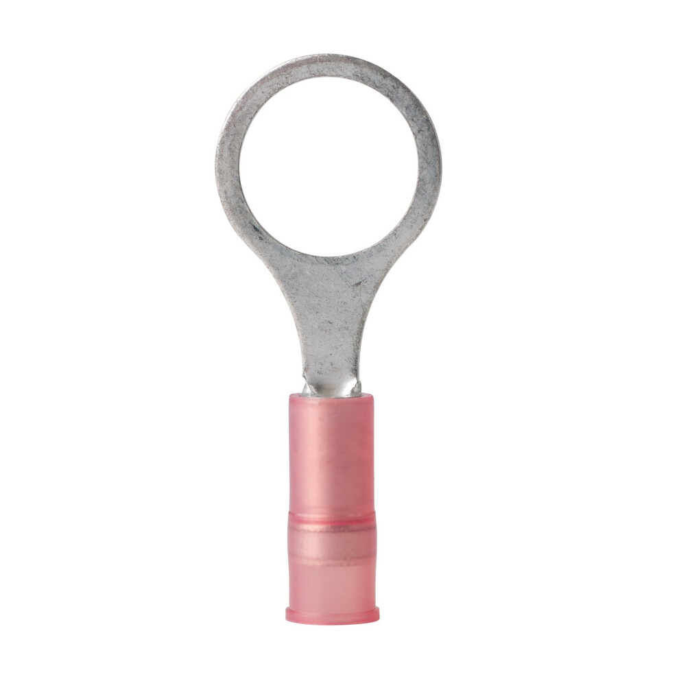Ancor 210203 Marine Grade Electrical Nylon Insulated Double Crip Funnel Entry Ring Terminals With Insulation Grip 22 To 18Gaug 091887212037