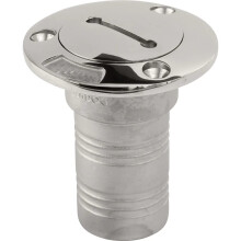 SeaDog Stainless Steel Case Hose Deck Fill Fits 112 Hose  Diesel
