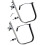 SurfStow 50061  YakRax Kayak Storage System Pontoon Boat Mounts 1