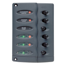 BEP CSP6 CSP6F Water Proof Panel 6 way w Fuse Holder