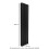 NES Home Traditional Radiator 1800 X 470 mm Vertical Triple Column Matte Black 4