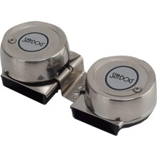 SEADOG Mini Compact Horn Twin SS Stainless Steel