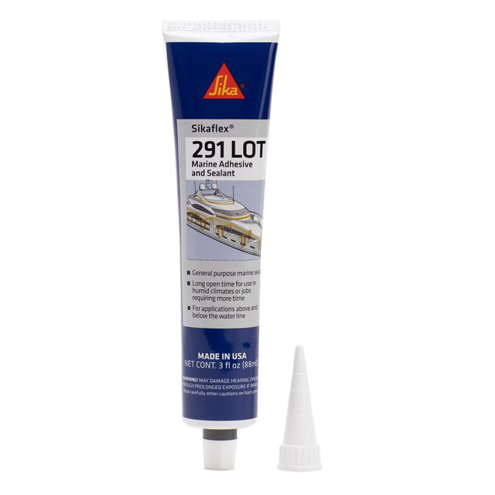 8 SIKA SIKAFLEX 295 LOT Slow Cure White Cartridge Sealant 3 Ounces