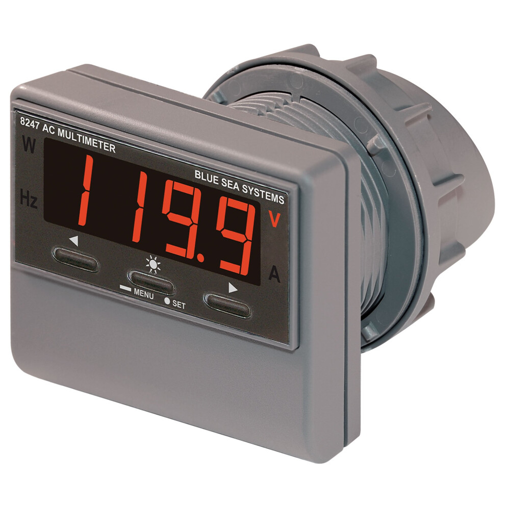 Blue Sea Systems 8247 Ac Digital Multimeter With Alarm 632085082475