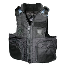 First Watch AV800 Four Pocket Flotation Vest  HiVis Yellow  Large to XL
