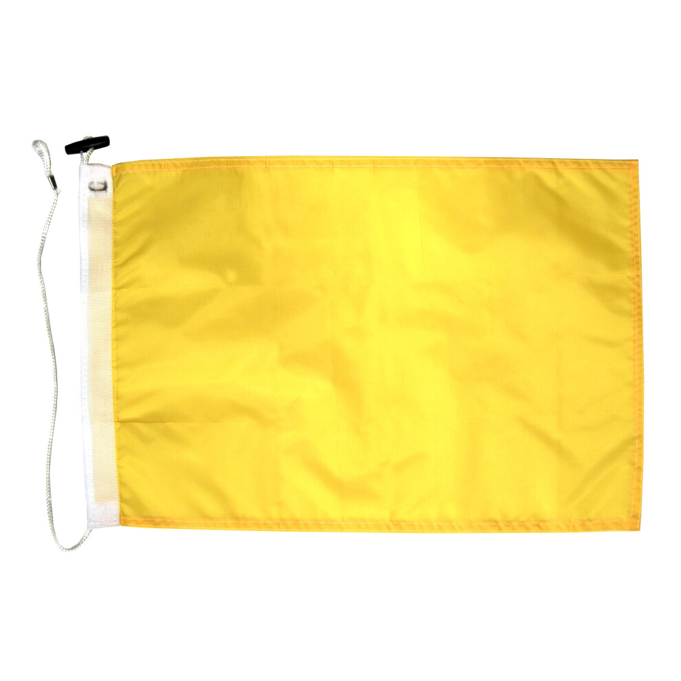 Taylor Made Products 93272 Code Q Flag  Yellow   12 x 18Inch