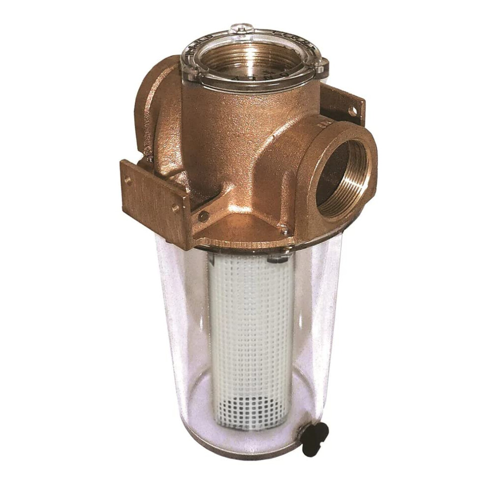 Groco Arg750 Series 34 Raw Water Strainer Wnonmetallic Plastic Basket 742985106871