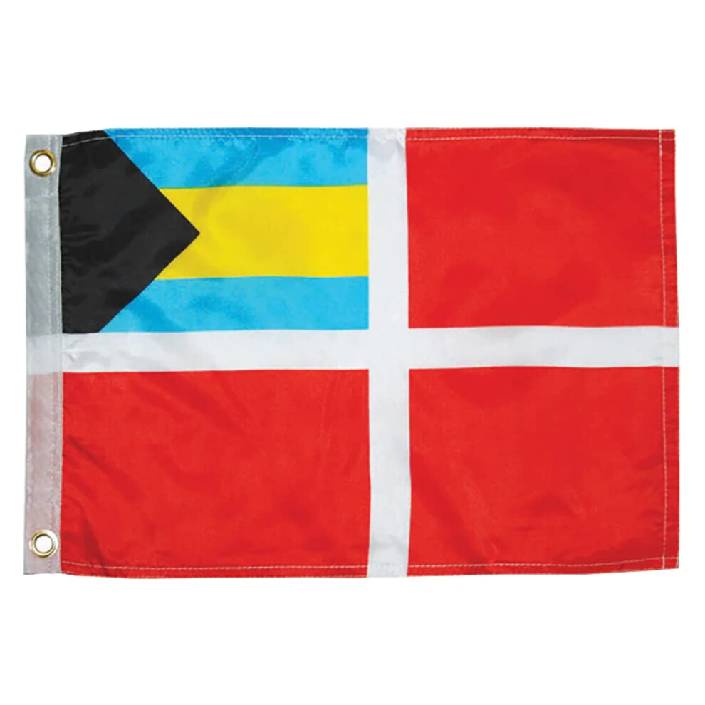 Taylor Made Products 2018 Bahamas Courtesy Boat Flag  12 x 18Inch