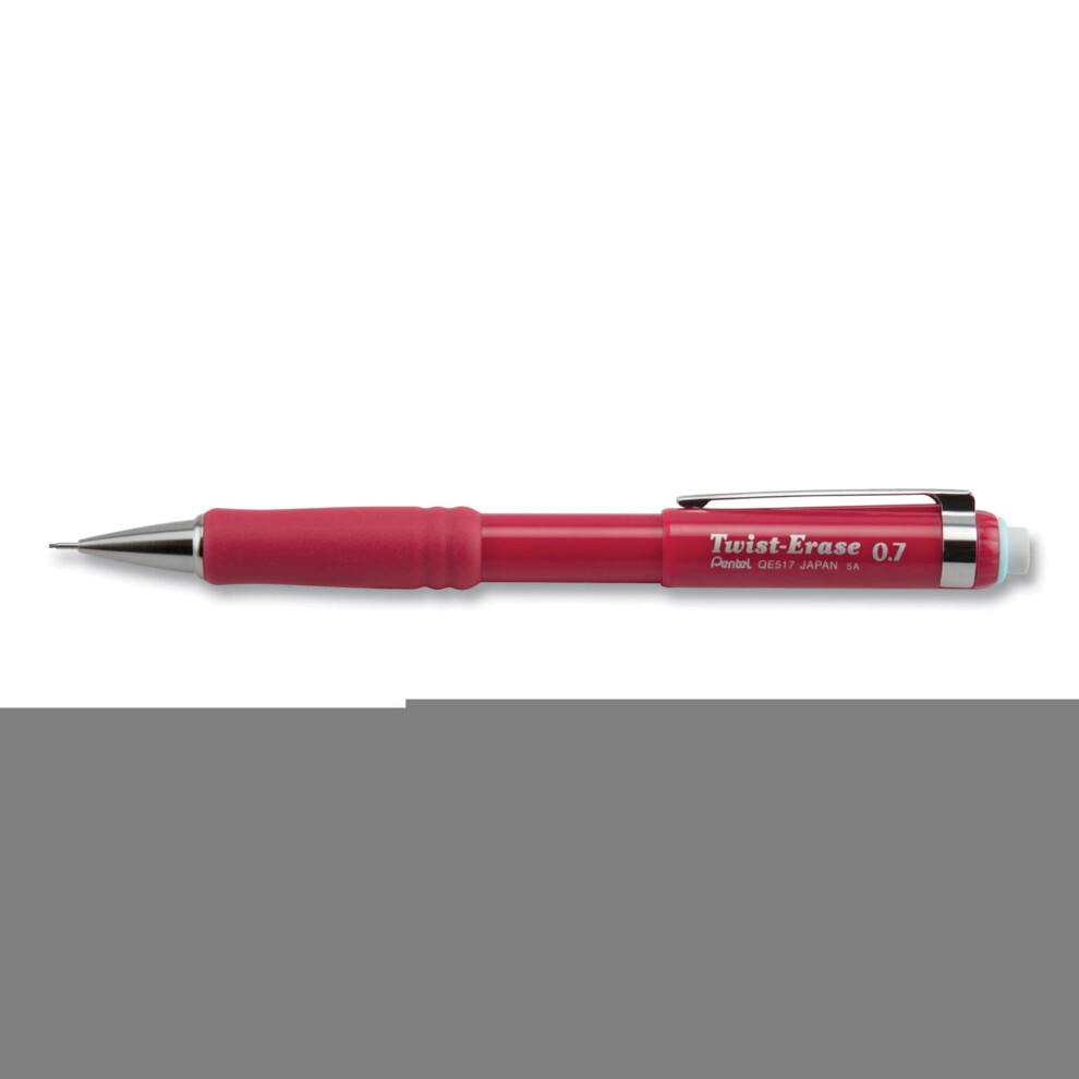 TwistErase III Mechanical Pencil  07 mm  Burgundy Barrel