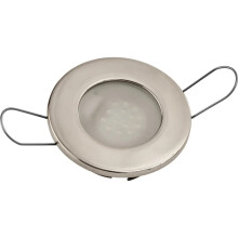 SeaDog LED Overhead Light Brushed Finish 60 Lumens Frosted Lens Stamped 304 Stainless Steel
