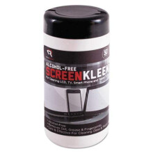 Toallitas ScreenKleen sin alcohol, 50 toallitas (Paquete de 10)