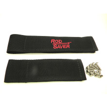 Rod Saver 86RS Stainless Steel Universal Fit Storage Rack  Black  Holds up to 4 Rods