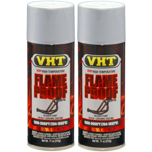 VHT SP117 Vlamdichte Coating Matte Aluminium Verf Blik - 11 oz. - 2 Pack