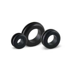 Ancor 12 Black Vinyl Grommets 5Pk