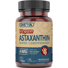 Deva, Vegan, Astaxanthin, 4 mg, 30 vegane Kapseln