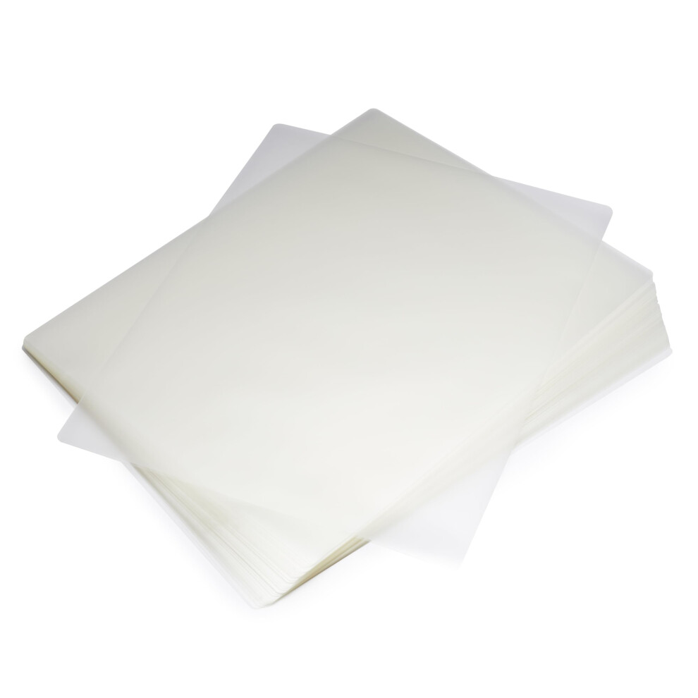 Amazon Basics Clear Thermal Laminating Plastic Paper Laminator Sheets  9 x 115Inch  50Pack  3mil