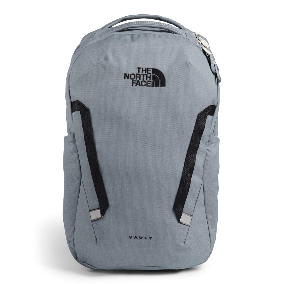 THE NORTH FACE Vault Everyday Laptop Backpack  Mid Grey Dark HeatherTNF Black  One Size