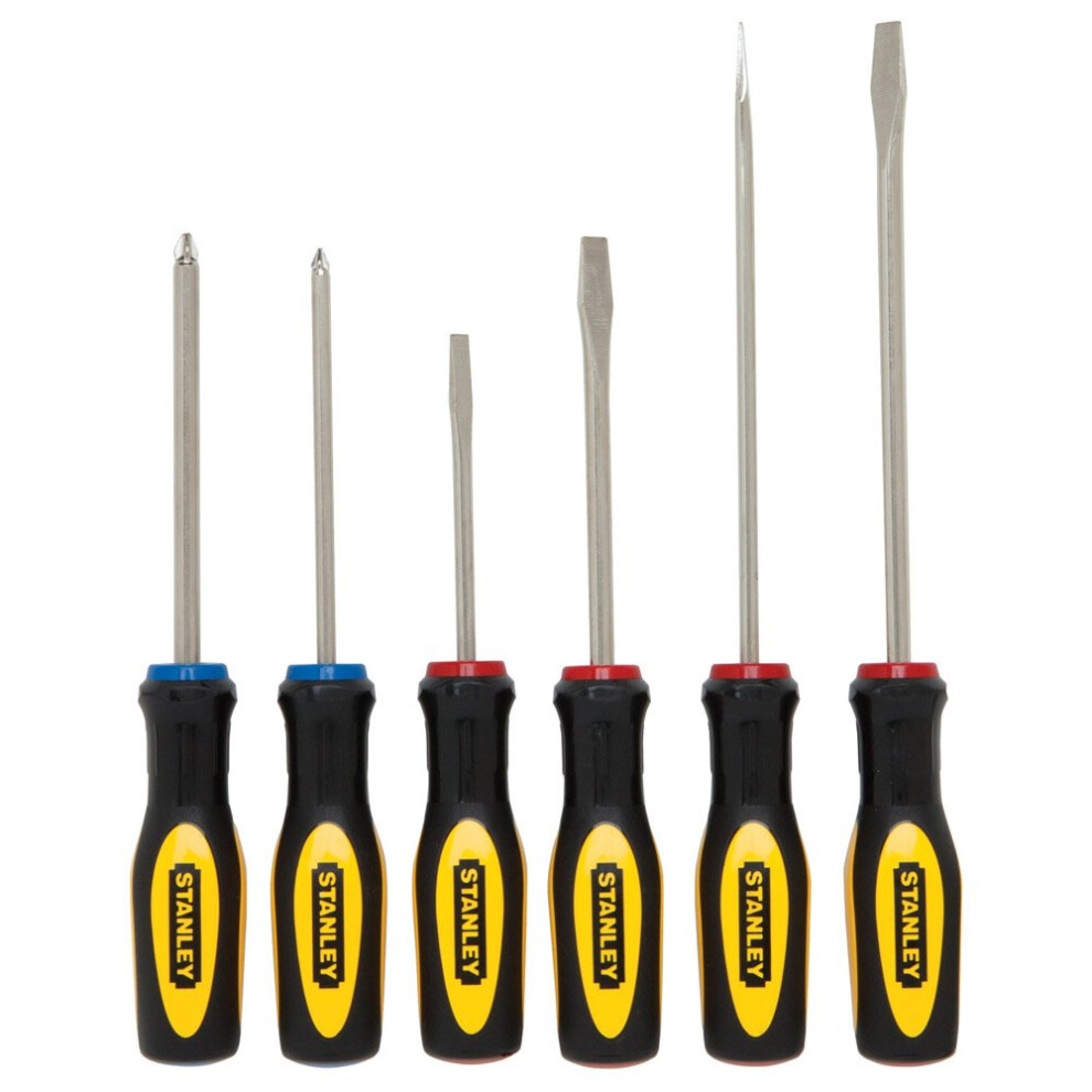 Stanley 60060 Standard Fluted Screwdriver Set  6Piece