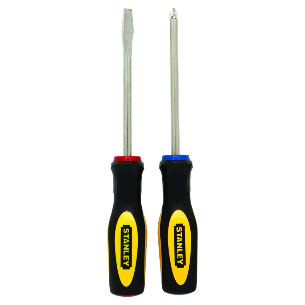 Stanley 60020 2Piece Standard Fluted Screwdriver Set